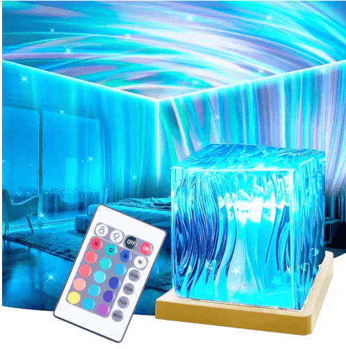 LED Starry Sky Projector Light 16 Colors Aurora Night Light